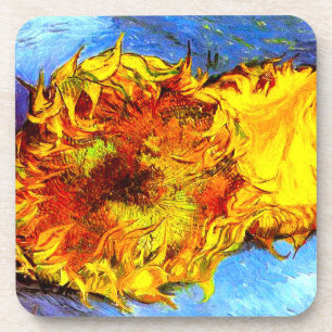 Dessous-de-verre Deux Coupes de tournesols Van Gogh