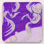 Dessous-de-verre Deux Dragons, Trois Soleils (Devant)