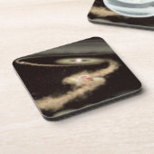 Dessous-de-verre Deux Exoplanètes Géantes De Gaz Orbitant Une Jeune (Côté gauche)