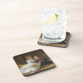 Dessous-de-verre Deux Jeunes Filles Victoriennes En Perte (Côté Droit)