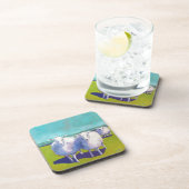 Dessous-de-verre Deux Moutons En Champ (Côté Droit)