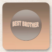 Dessous-de-verre Deux tons Meilleur Frère (Devant)