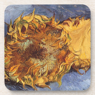 Dessous-de-verre Deux tournesols coupés par Vincent van Gogh