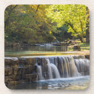 Dessous-de-verre Déversement Au-Dessus De La Route