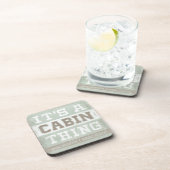 Dessous-de-verre Devis | C'est une chose Cabine (Côté Droit)