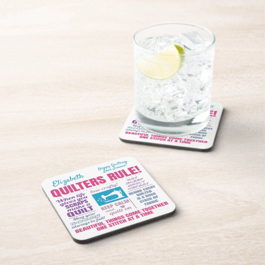 Dessous-de-verre Devis de surface (Côté Droit)