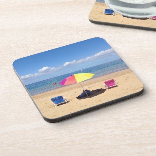 Dessous de verre d'Hawaï de scène d'océan de (Côté gauche)