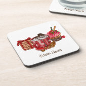 Dessous de verre d'hiver (Côté gauche)