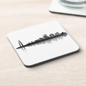 Dessous de verre d'horizon de St Louis (b/w) (Côté gauche)