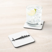 Dessous de verre d'horizon de St Louis (b/w) (Côté Droit)