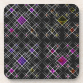 Dessous de verre Diamants et croix (Devant)