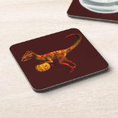 Dessous-de-verre Dilophosaurus d'Halloween (Côté gauche)