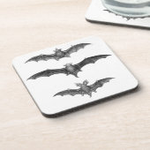 dessous de verre d'impression 3 chauves-souris Art (Côté gauche)