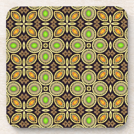 dessous de verre d'impression africain (Devant)