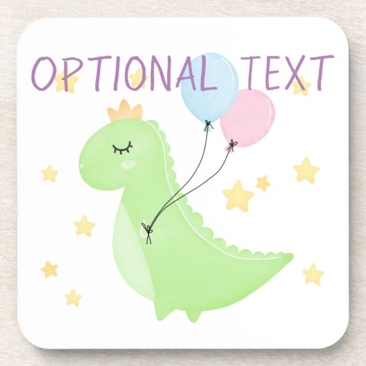 Dessous-de-verre Dinosaure à ballons (Devant)