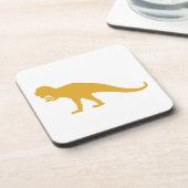 Dessous-de-verre Dinosaure jaune (Côté gauche)