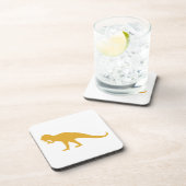 Dessous-de-verre Dinosaure jaune (Côté Droit)