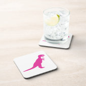 Dessous-de-verre Dinosaure rose (Côté Droit)