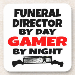Dessous-de-verre Directeur funéraire Gamer