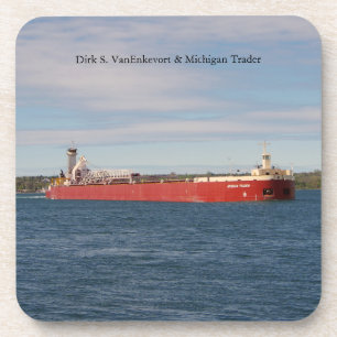 Dessous-de-verre Dirk S. VanEnkevort & Michigan Trader coasters
