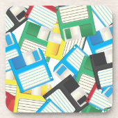 Dessous-de-verre Disques de disquettes (Devant)