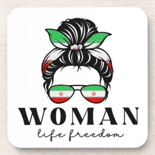 Dessous-de-verre Dites Son Nom Masha Amini Women Life Freedom Suppo