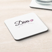 Dessous-de-verre Diva (Côté gauche)