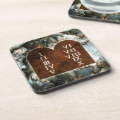 Dessous-de-verre Dix commandements (Côté gauche)