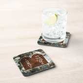 Dessous-de-verre Dix commandements (Côté Droit)