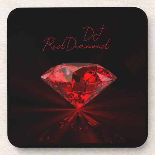 Dessous-de-verre DJ RedDiamond (Devant)