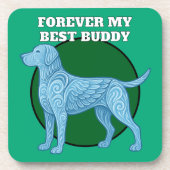 Dessous-de-verre dog lover (Devant)