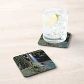 Dessous-de-verre Dominique, piscine d'émeraude, cascade. (Côté Droit)