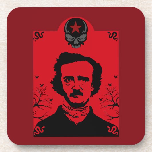 Dessous-de-verre Don d'art Edgar Allan Poe (Devant)