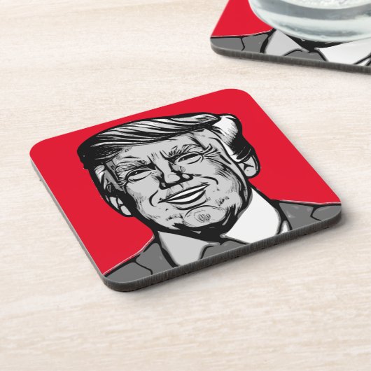 DESSOUS-DE-VERRE DONALD TRUMP (Côté gauche)