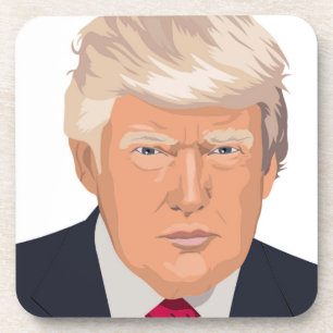 DESSOUS-DE-VERRE DONALD TRUMP