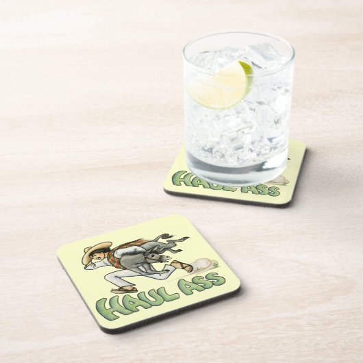 Dessous de verre Donkey (Côté Droit)