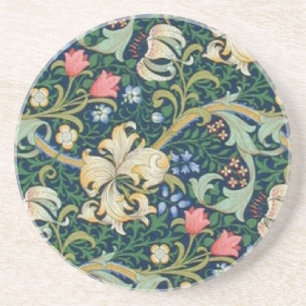 Dessous de verre d'or de lis