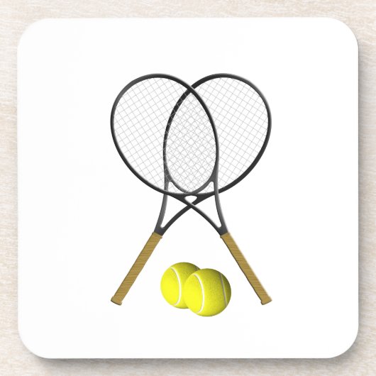 Dessous-de-verre Double Tennis Sport Thème (Devant)