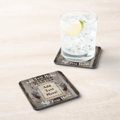 Dessous-de-verre Doublure Pistols Signal le plus Recherché Bois rus (Côté Droit)