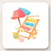 Dessous-de-verre Douceur d'été (Devant)