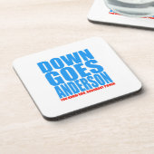 Dessous-de-verre Down Goes Anderson (Côté gauche)