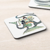 Dessous-de-verre Dragon 3 Gras Babes (Côté gauche)