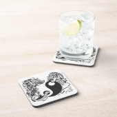 Dessous-de-verre dragon and tiger yin yang (Côté Droit)