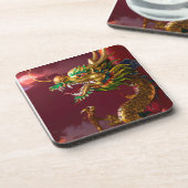 Dessous-de-verre dragon chinois (Côté gauche)