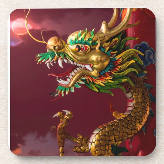 Dessous-de-verre dragon chinois (Devant)