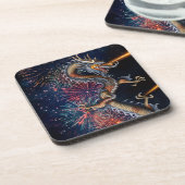 Dessous-de-verre Dragon Chinois (Côté gauche)