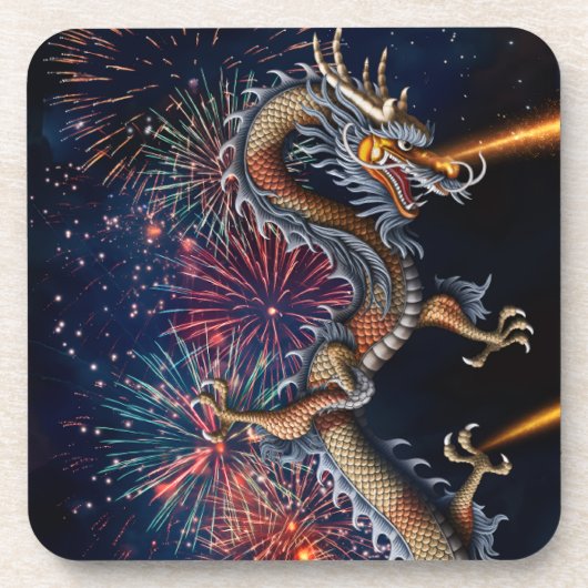 Dessous-de-verre Dragon Chinois (Devant)