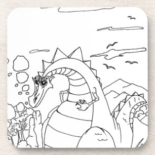 Dessous-de-verre dragon cyrillique serbe