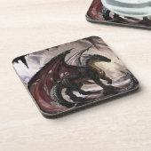 Dessous-de-verre Dragon Dans La Grotte (Côté gauche)