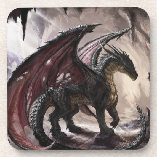 Dessous-de-verre Dragon Dans La Grotte (Devant)